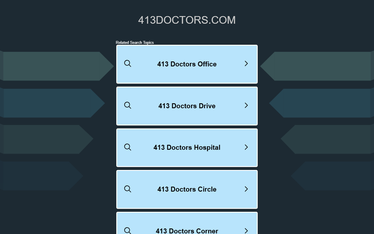 413doctors.com screenshot