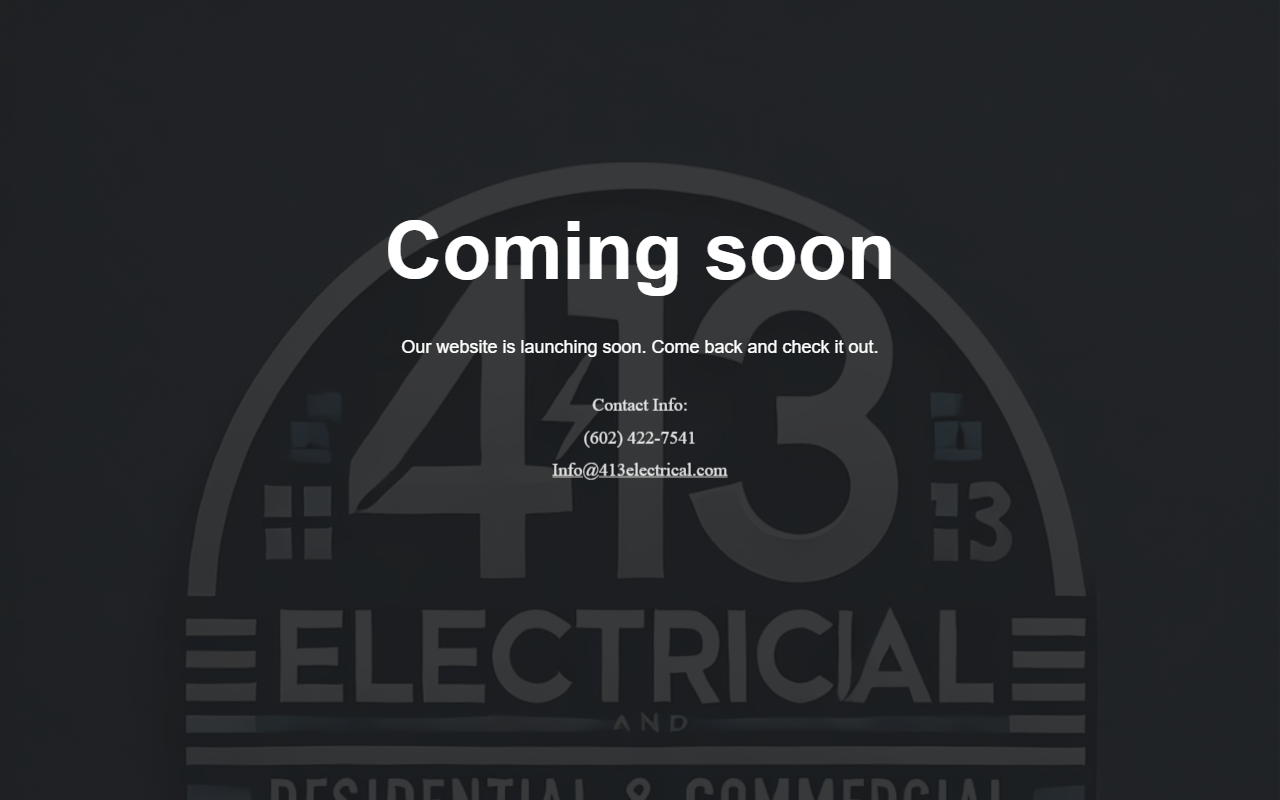 413electrical.com screenshot