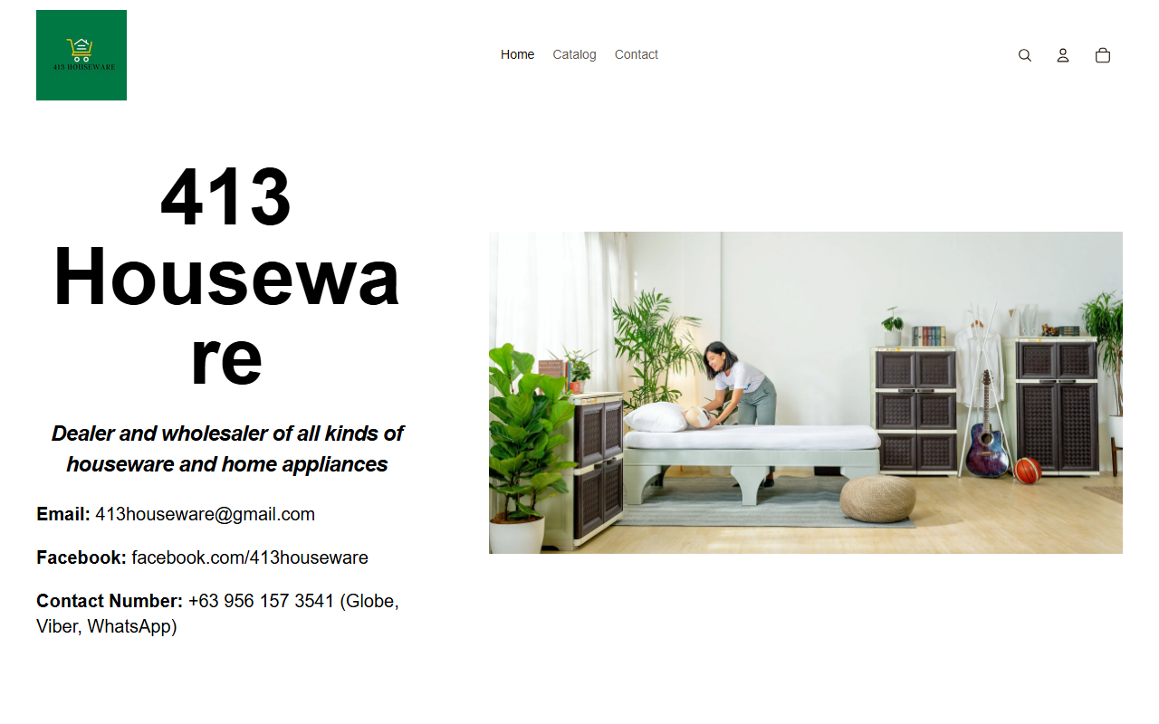 413houseware.com screenshot