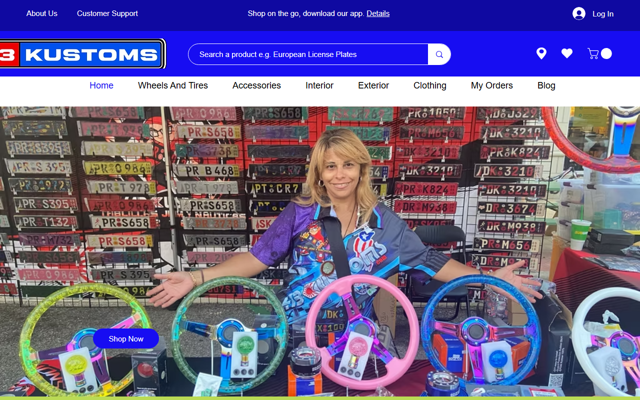 413kustoms.com screenshot