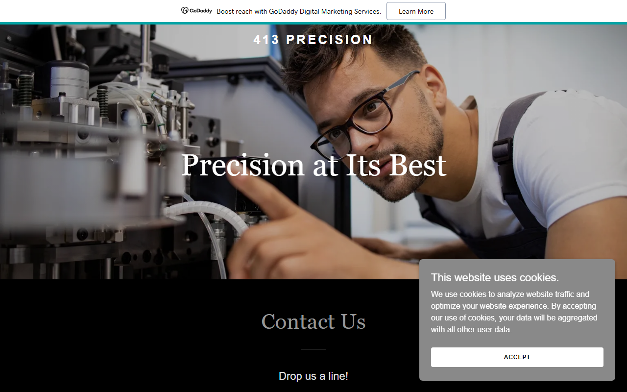 413precision.com screenshot