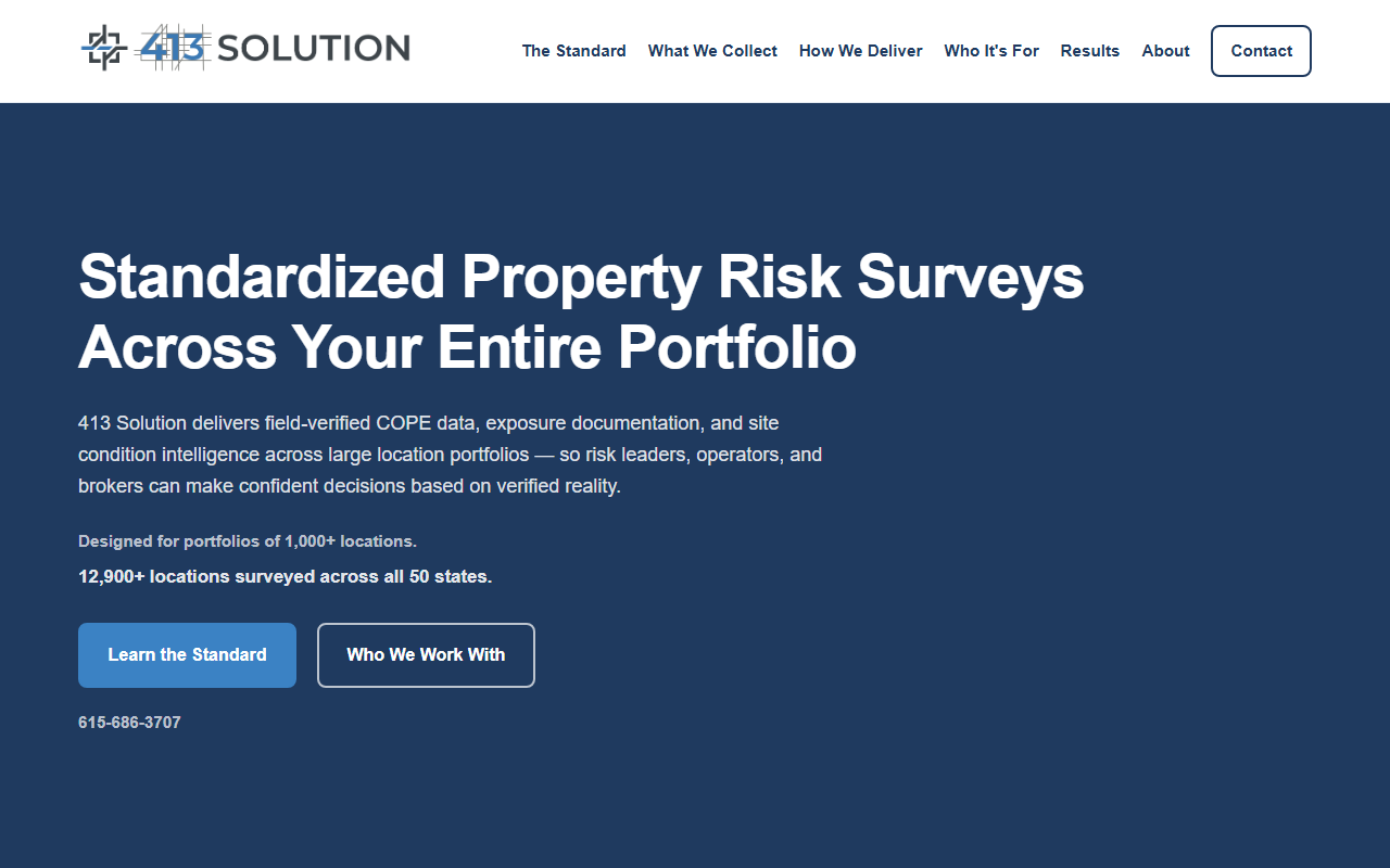 413solution.com screenshot