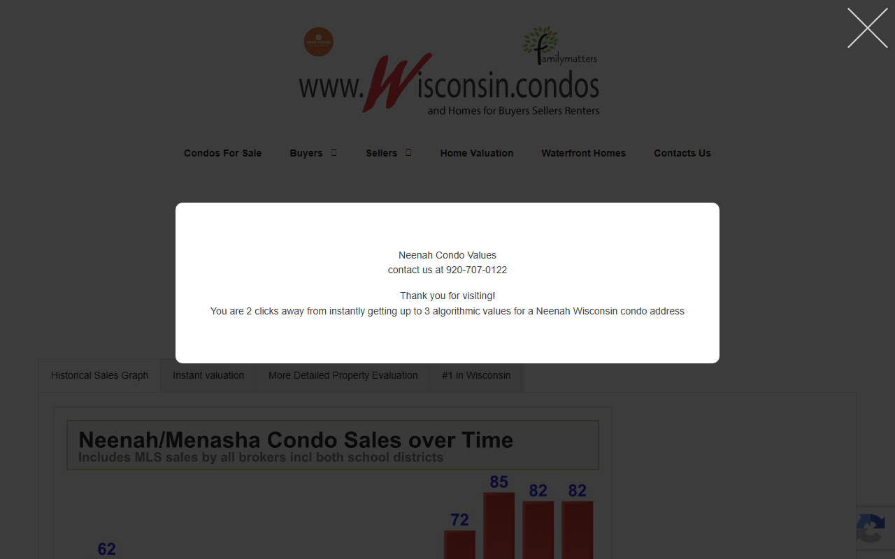 414condovalues.com screenshot