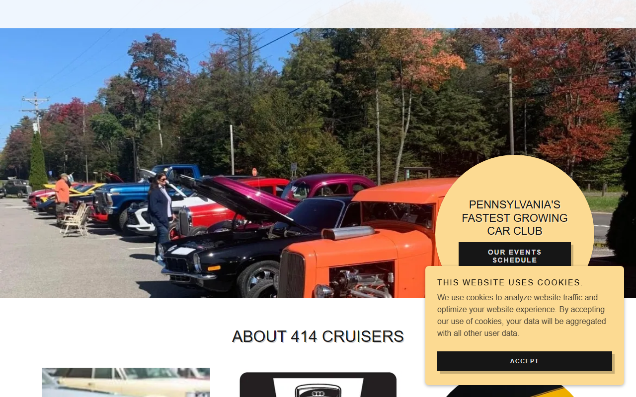 414cruisers.com screenshot