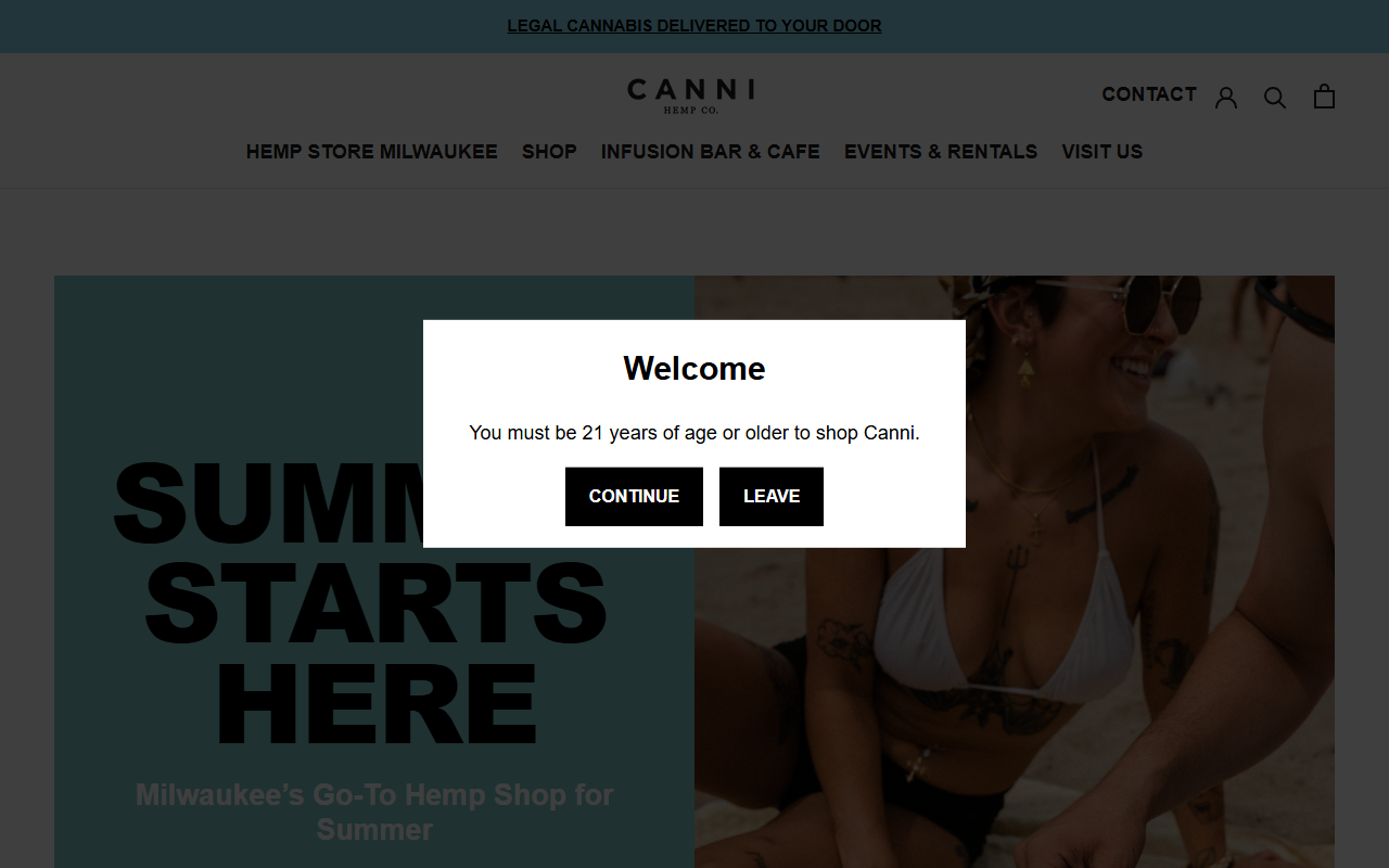 414dispensary.com screenshot