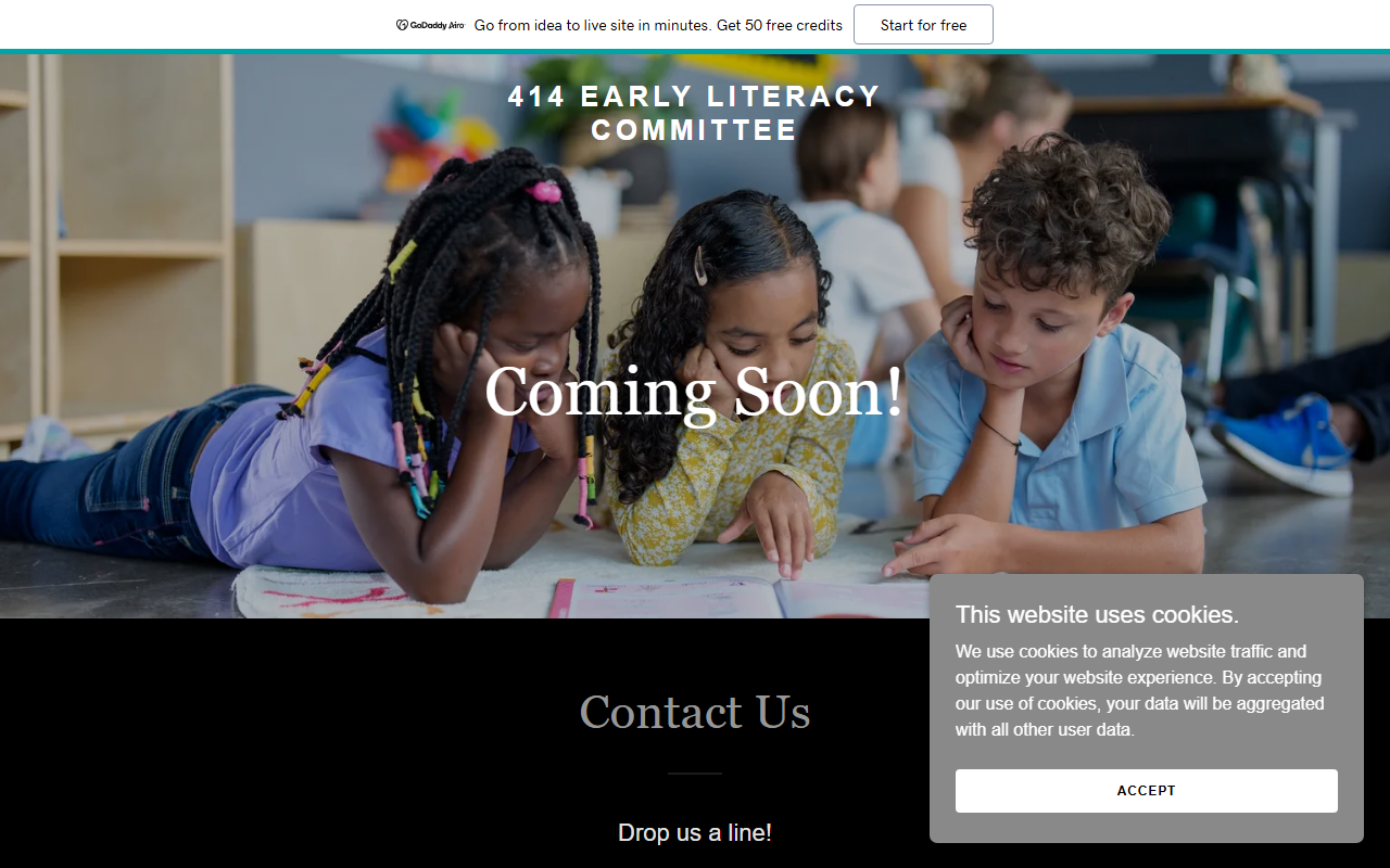 414earlyliteracy.com screenshot