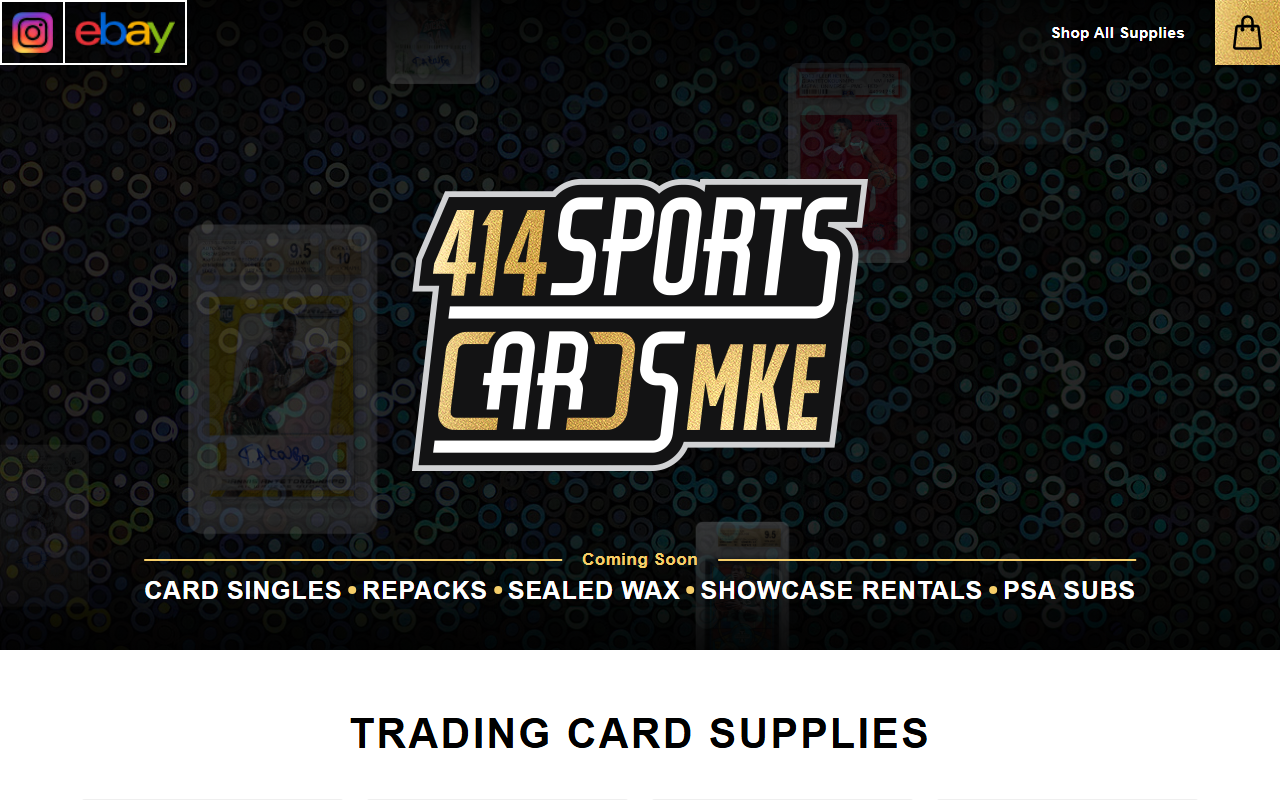 414sportscards.com screenshot