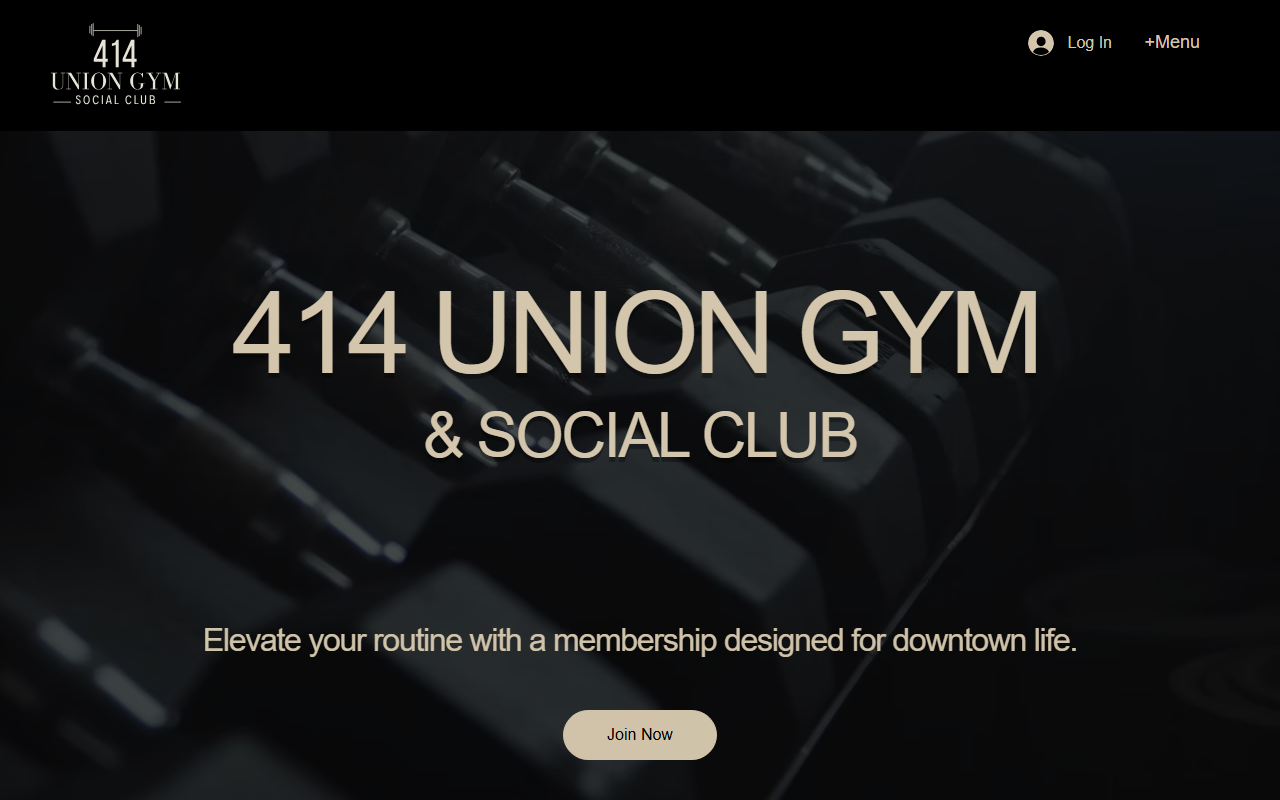 414uniongym.com screenshot