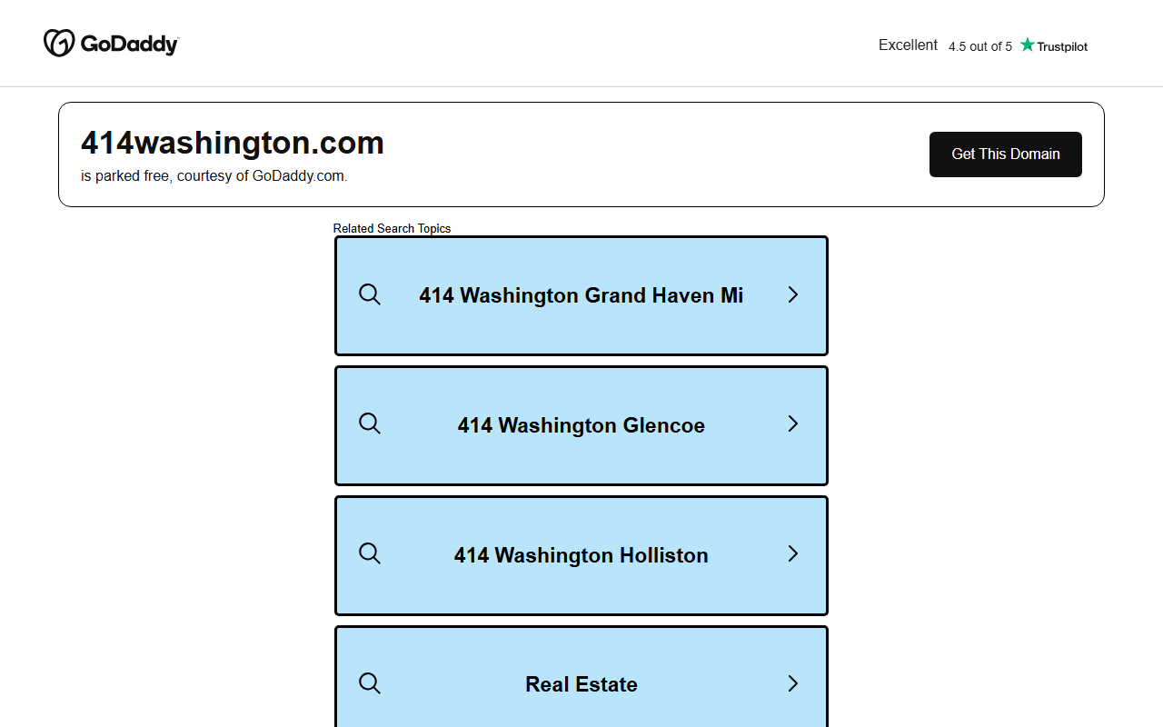 414washington.com screenshot