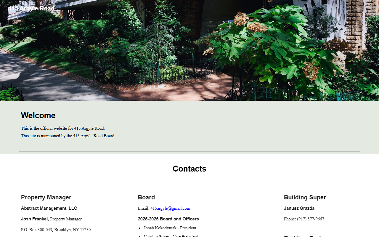 415argyleroad.com screenshot