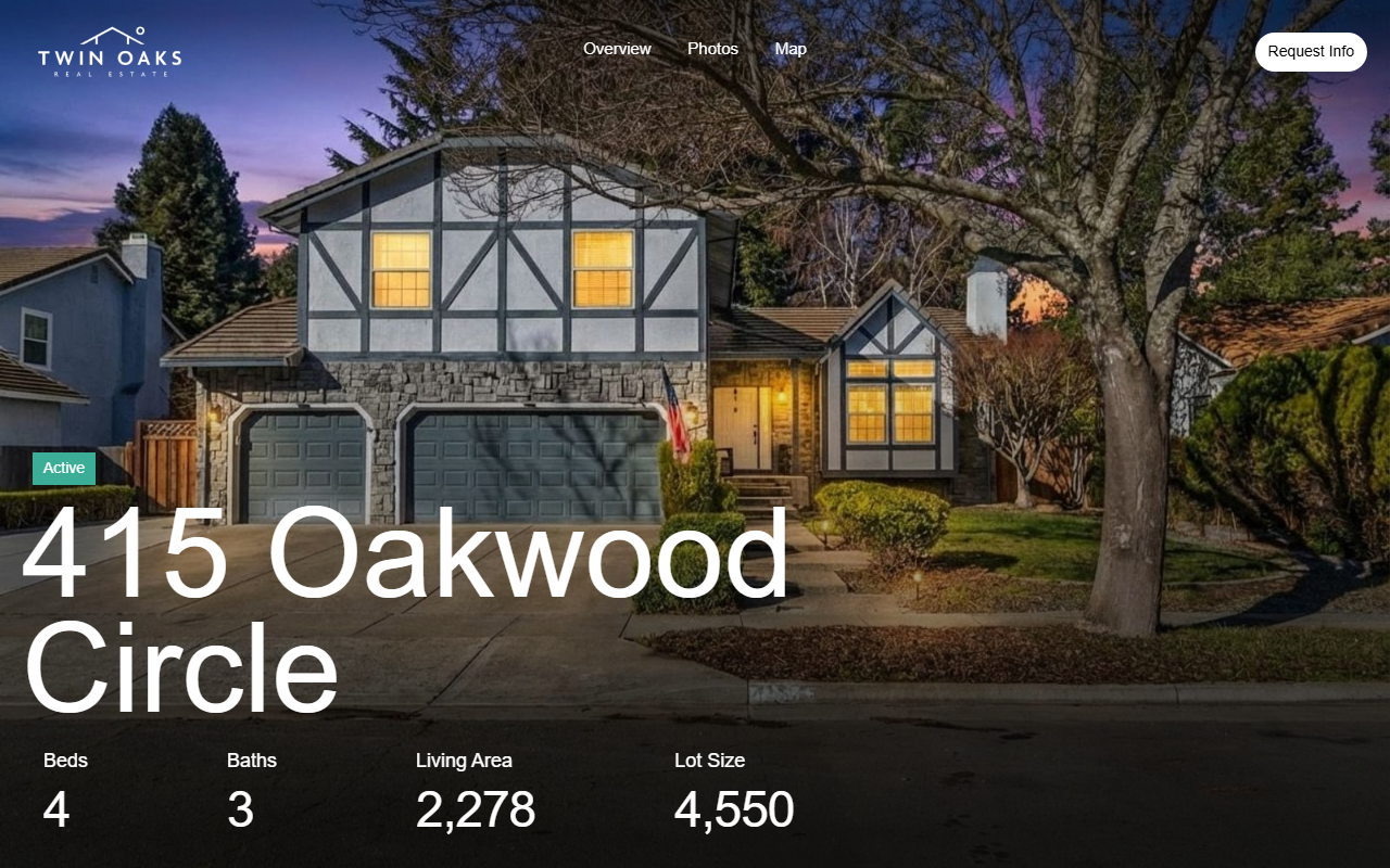 415oakwoodcircle.com screenshot