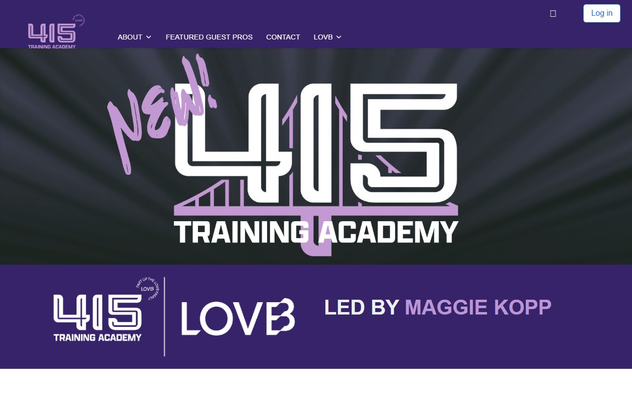 415volleyball.com screenshot