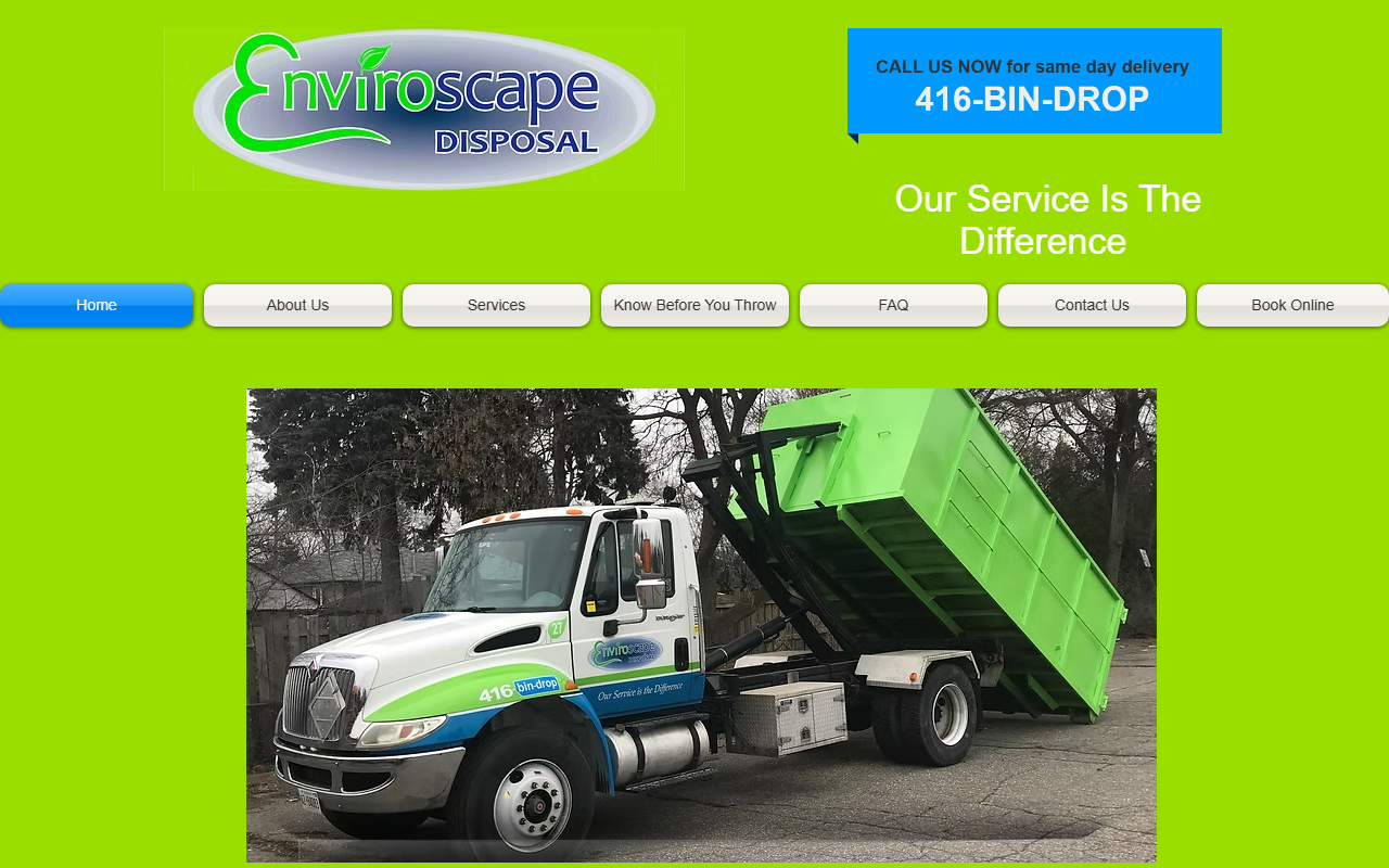 416bindrop.com screenshot