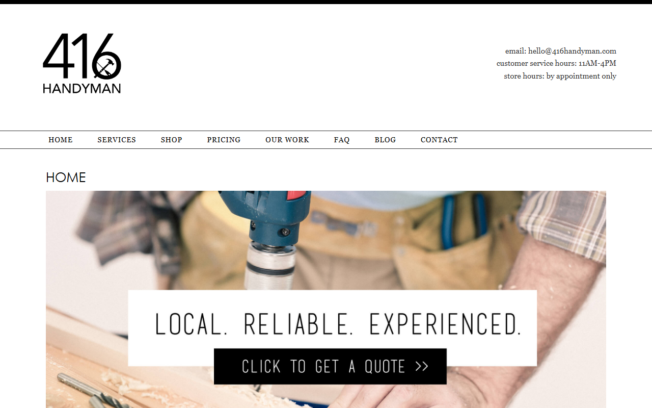 416handyman.com screenshot