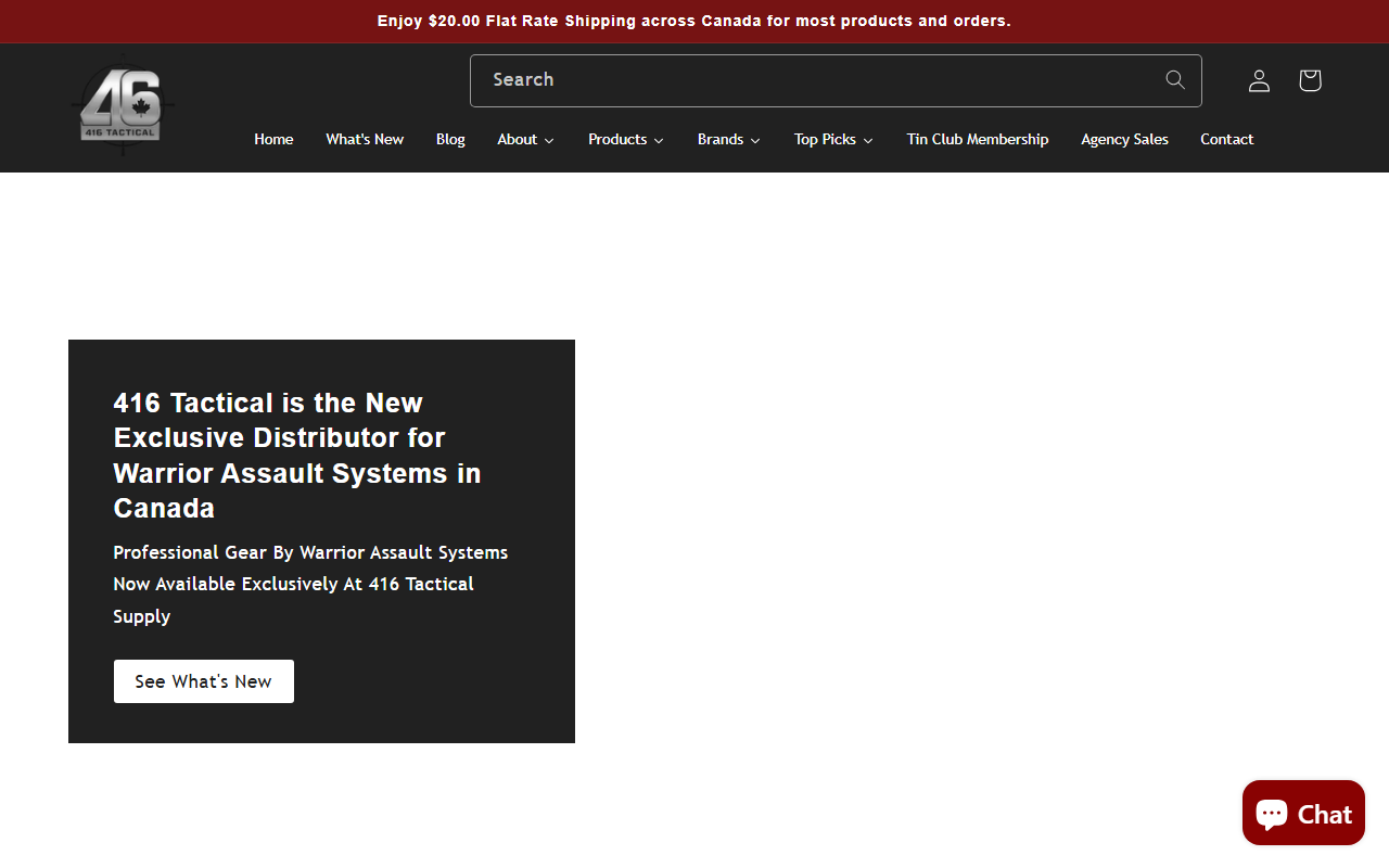 416tactical.com screenshot