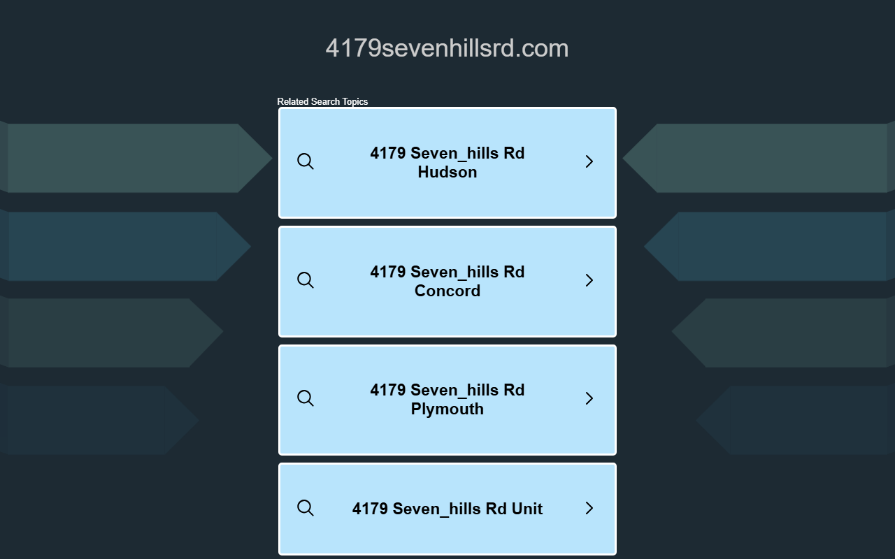 4179sevenhillsrd.com screenshot