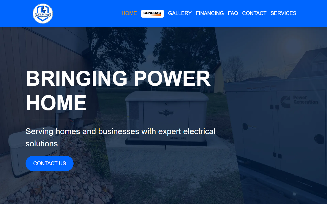 417allelectric.com screenshot