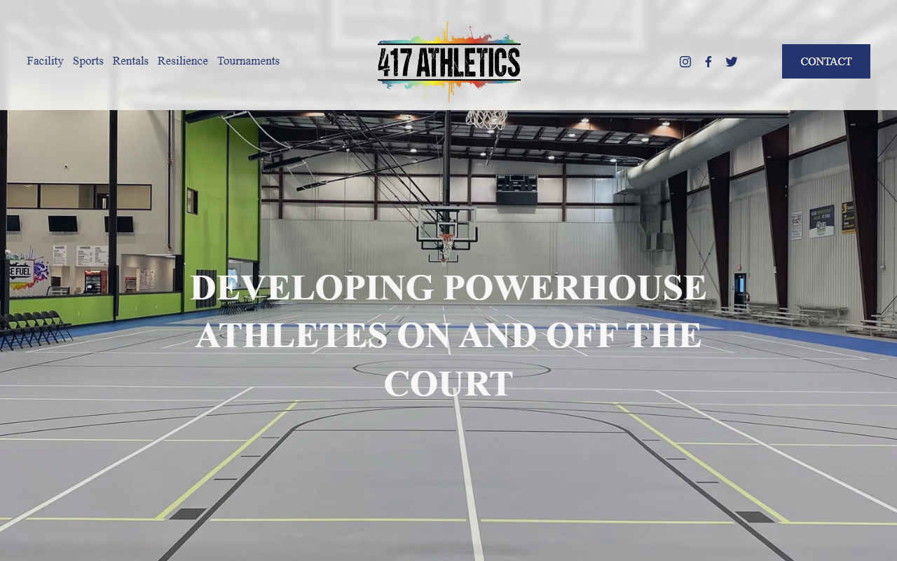 417athletics.com screenshot