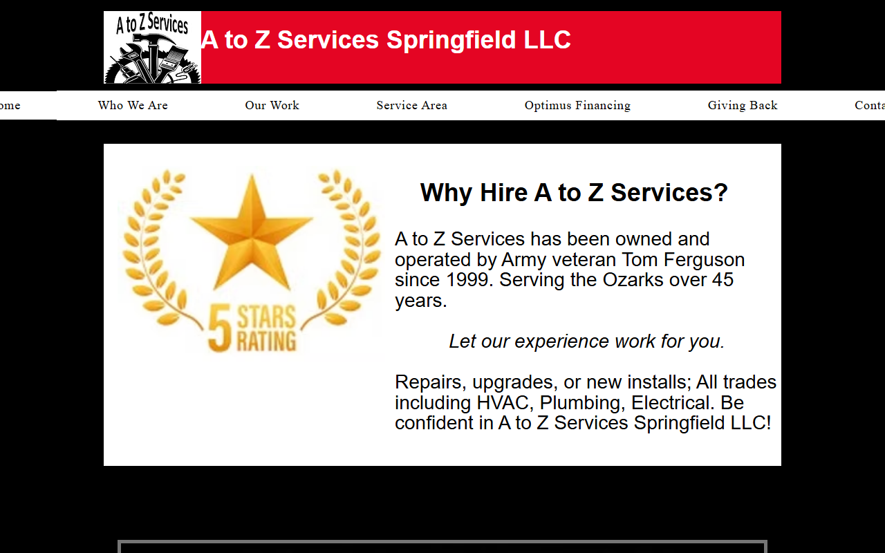 417atozservices.com screenshot