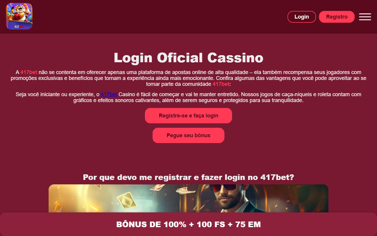 417betlogin.com screenshot