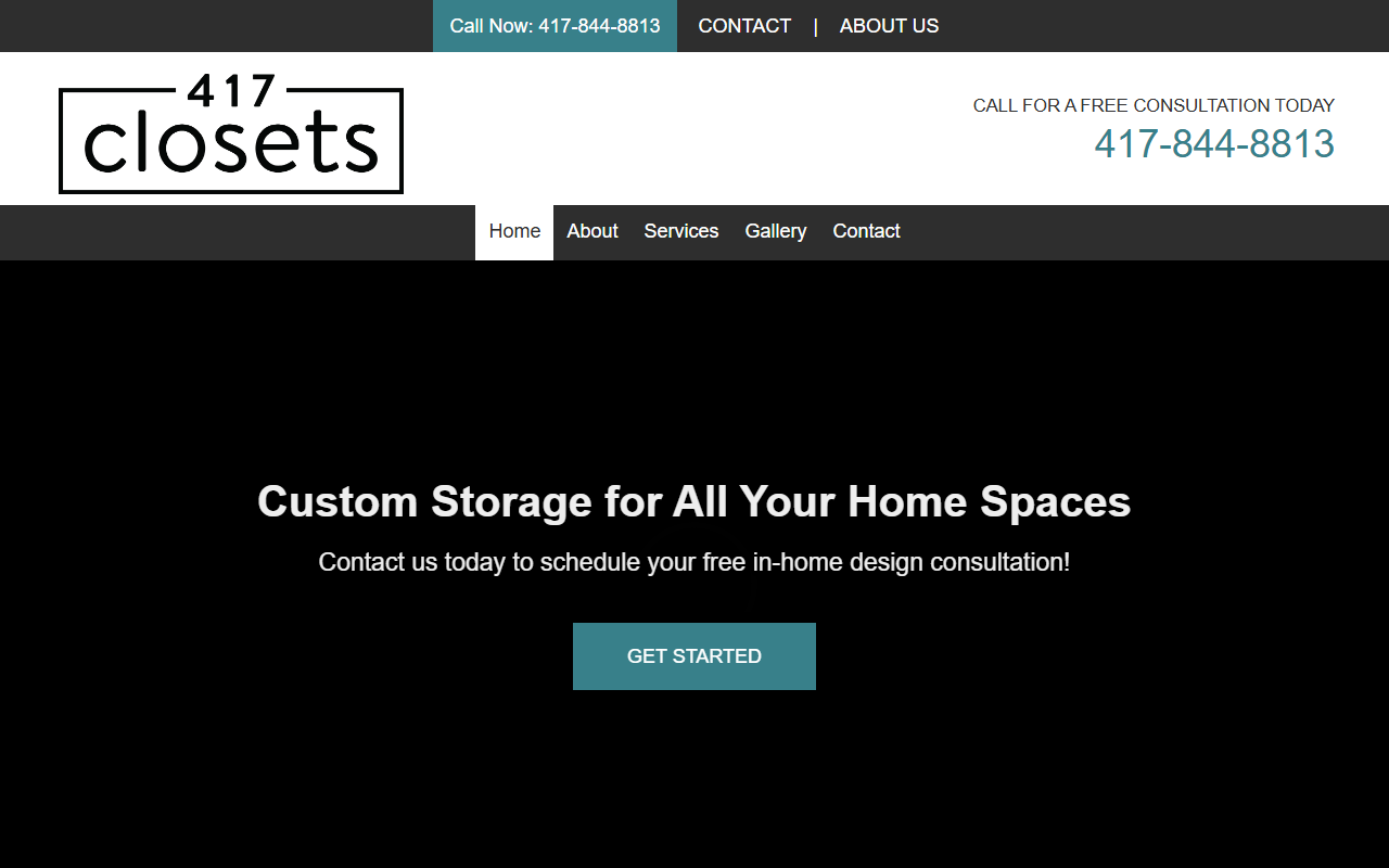 417closets.com screenshot