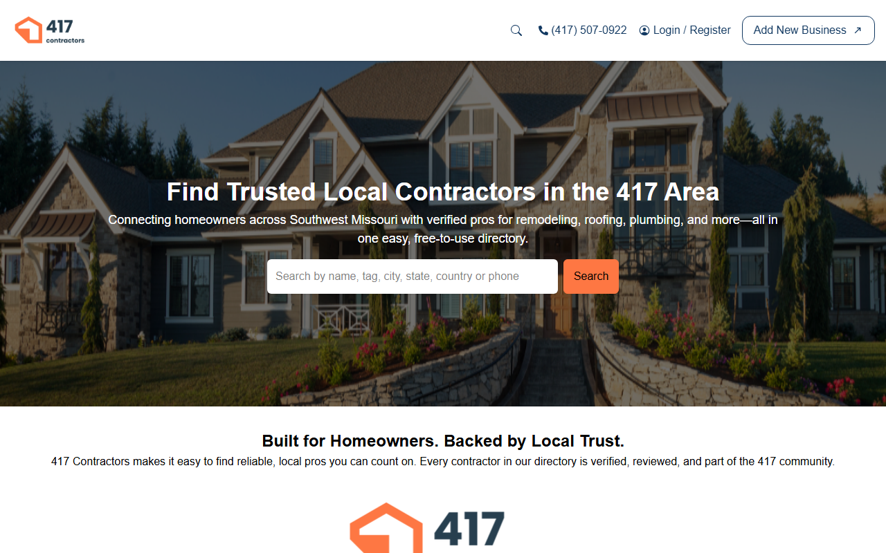 417contractors.com screenshot