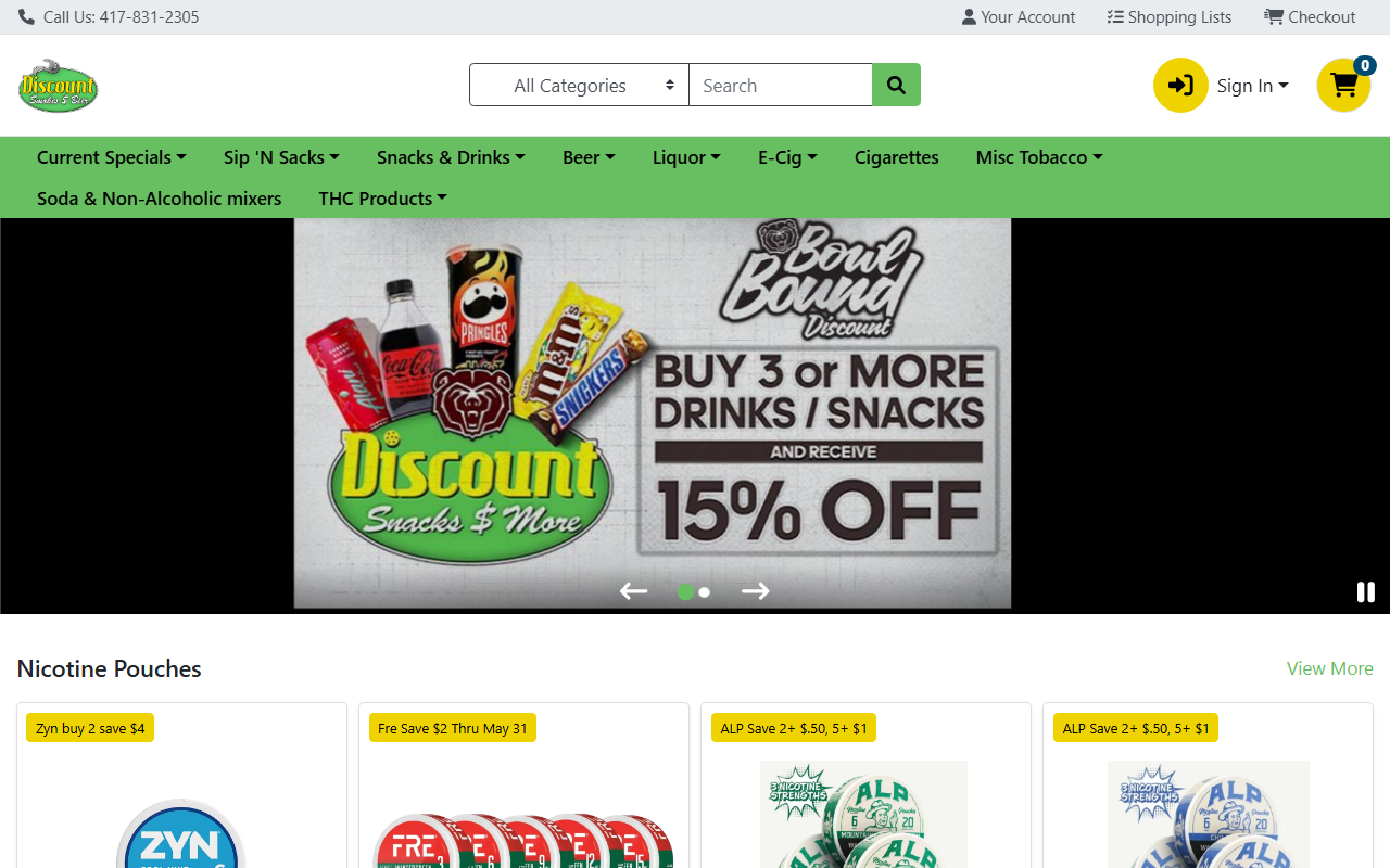 417discount.com screenshot
