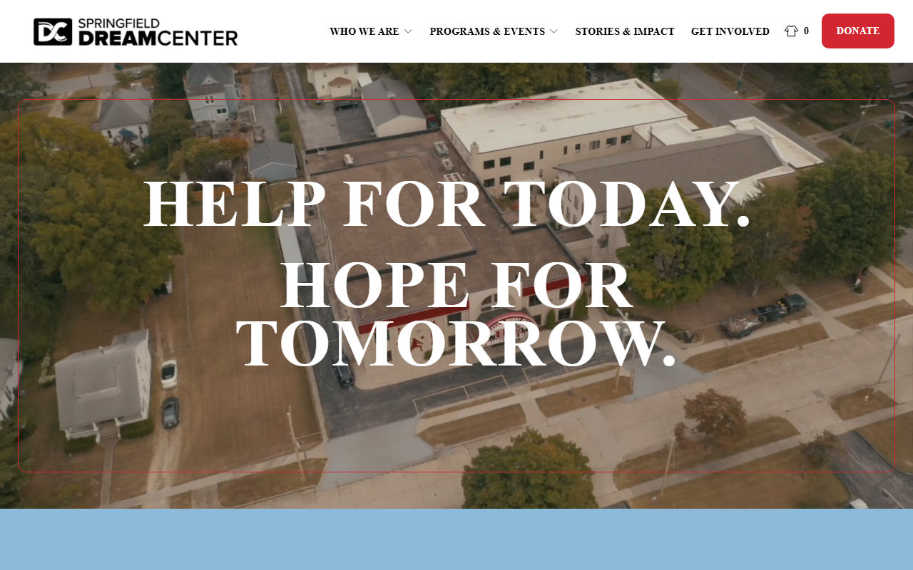 417dreamcenter.com screenshot