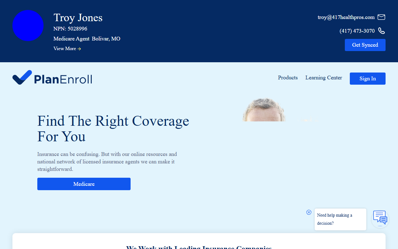 417healthpros.com screenshot
