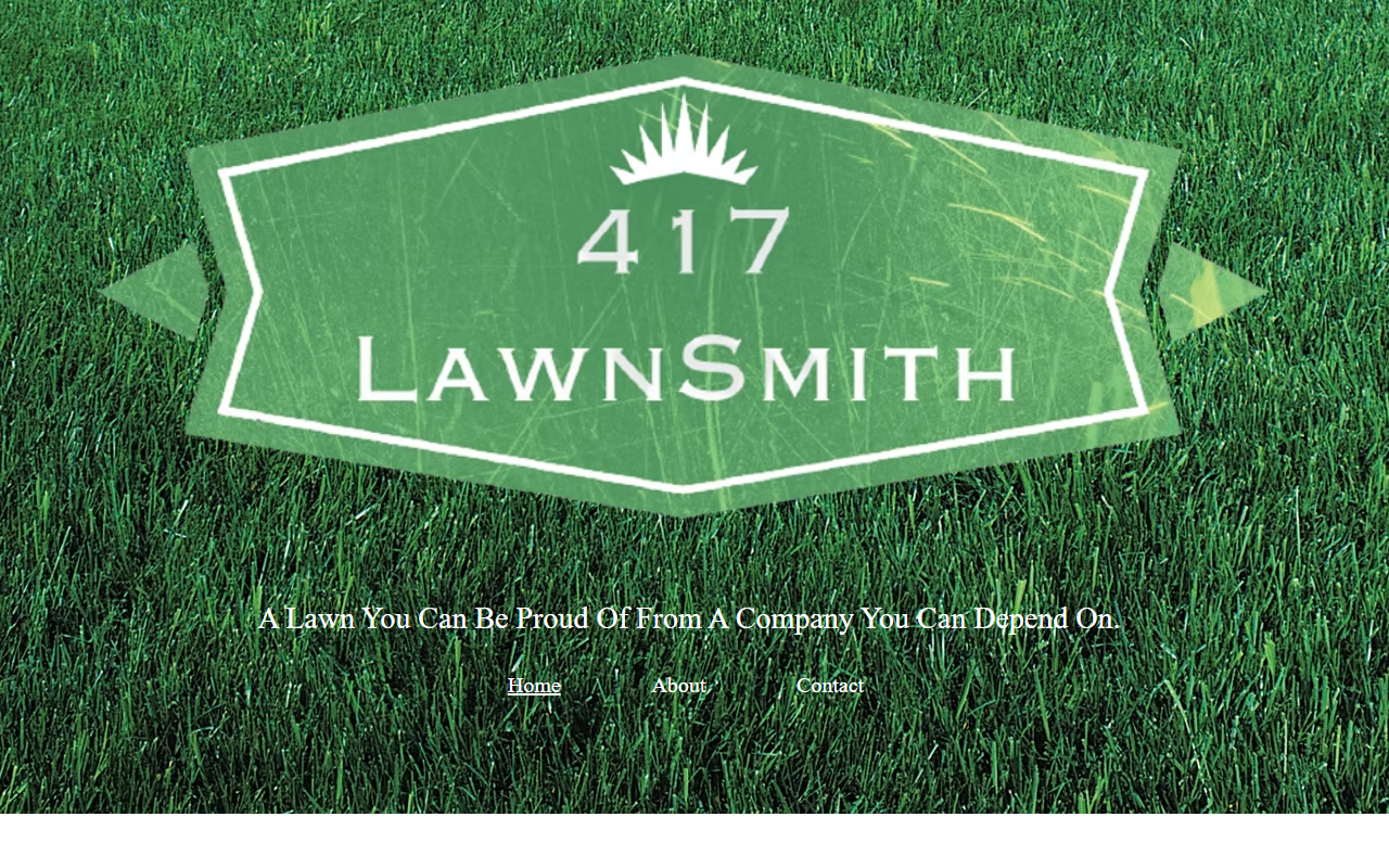 417lawnsmith.com screenshot