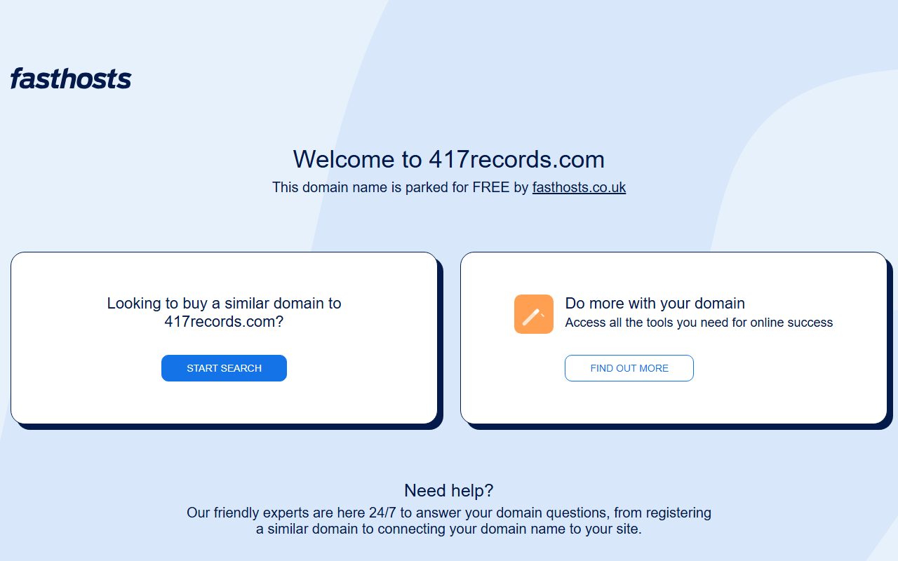 417records.com screenshot