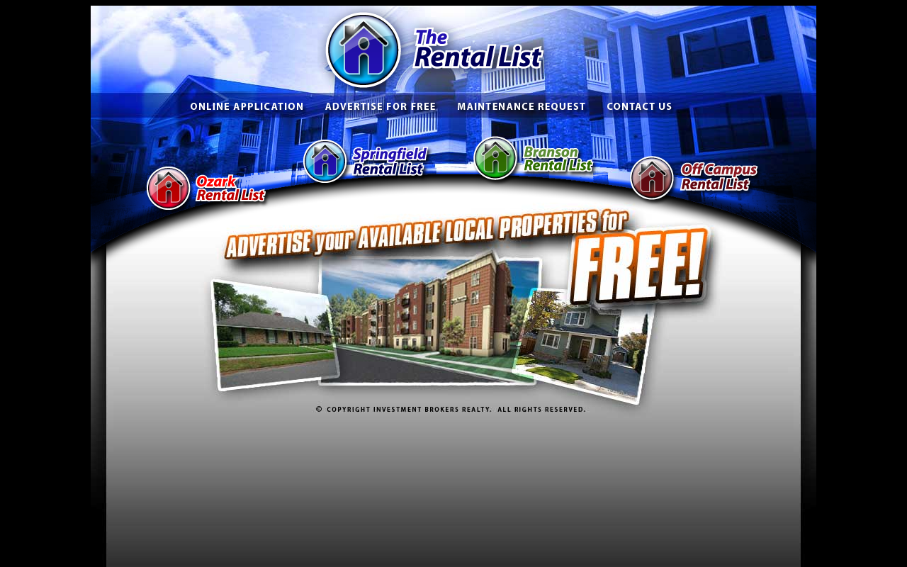 417rentallist.com screenshot
