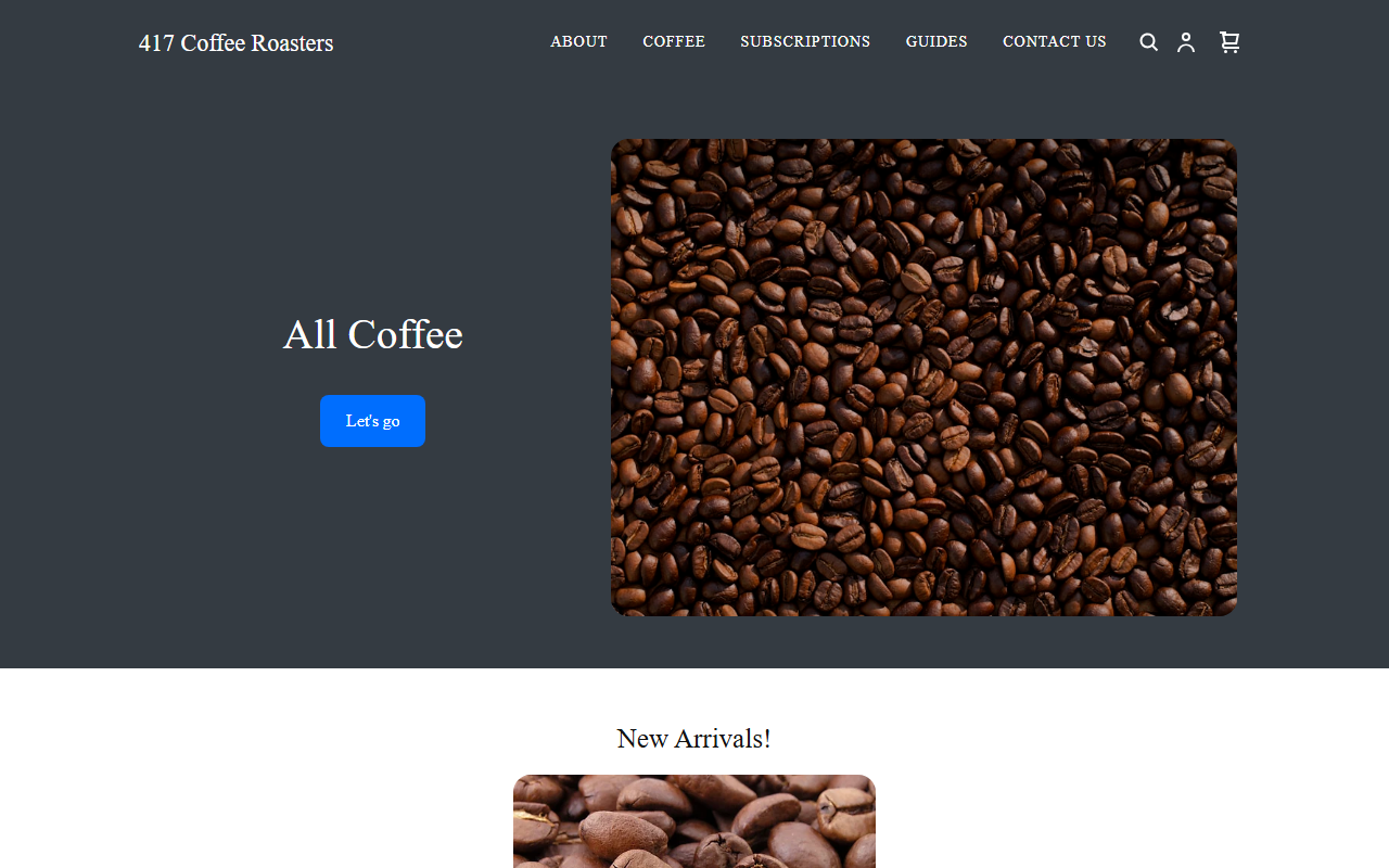 417roasters.com screenshot