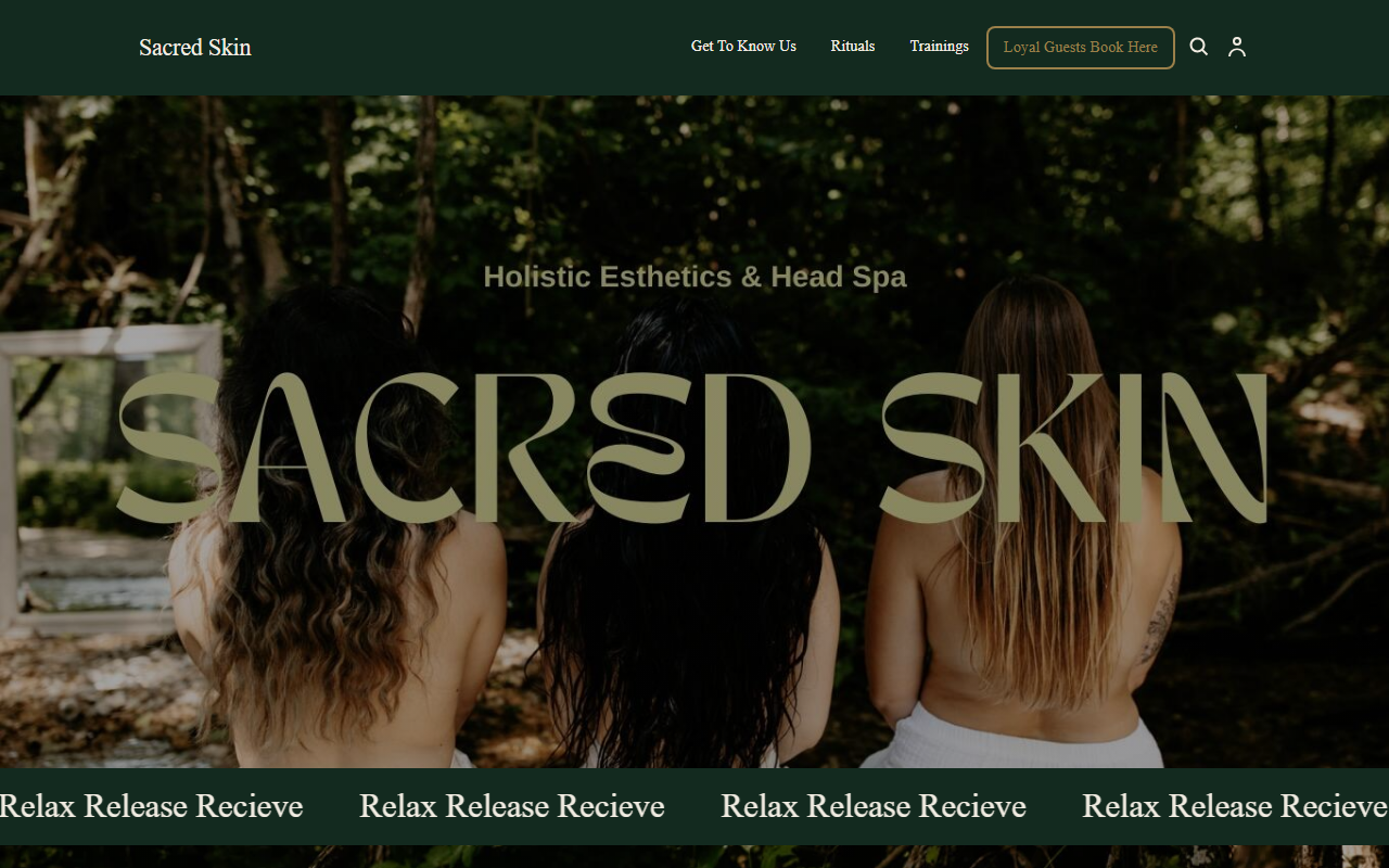 417sacredskin.com screenshot