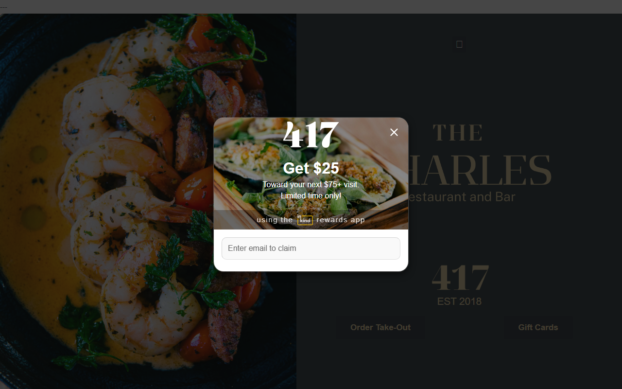 417thecharles.com screenshot