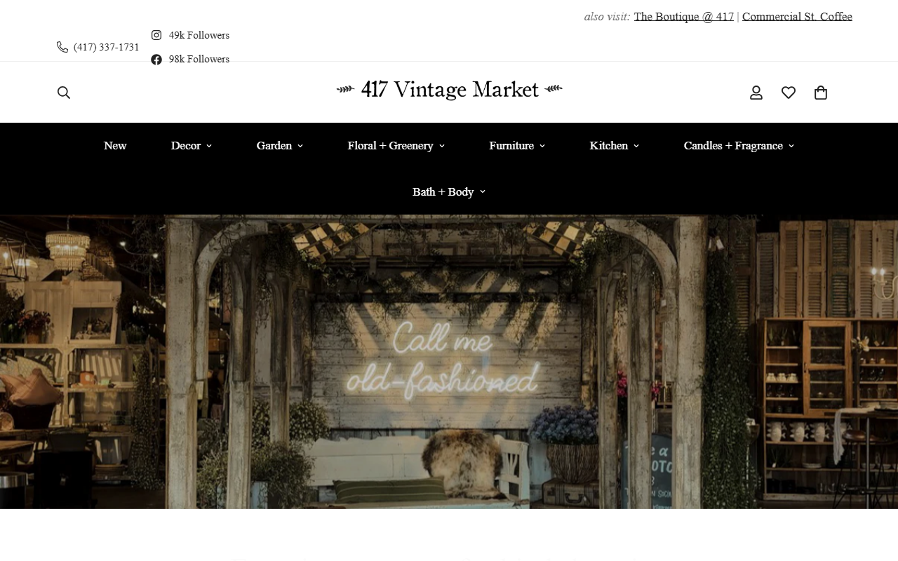 417vintagemarket.com screenshot