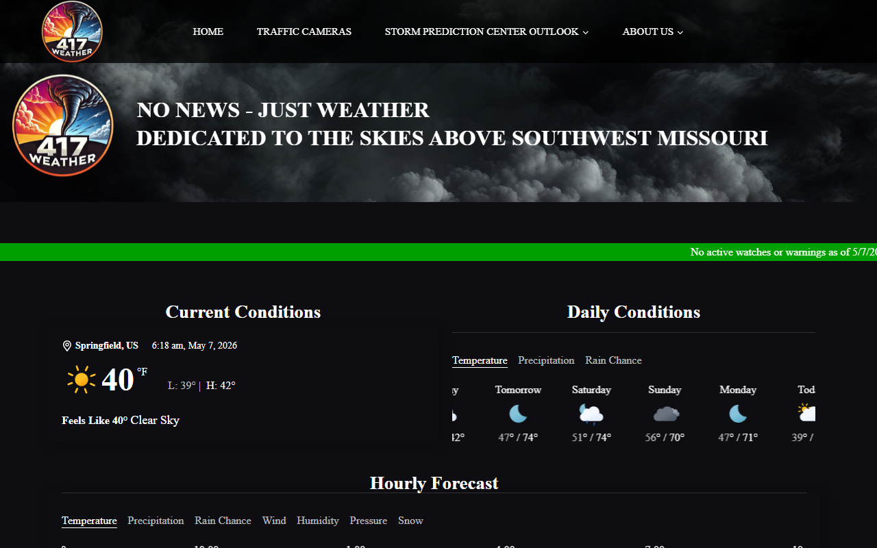 417weather.com screenshot
