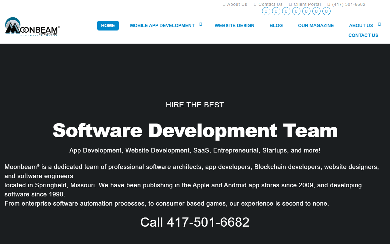 417websitedesign.com screenshot