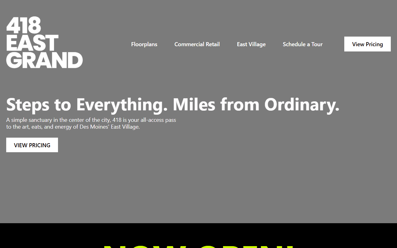418eastgrand.com screenshot