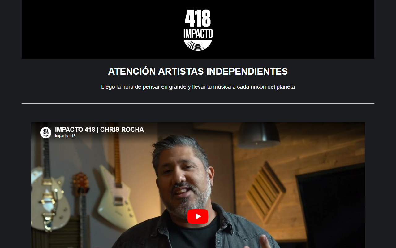 418impacto.com screenshot