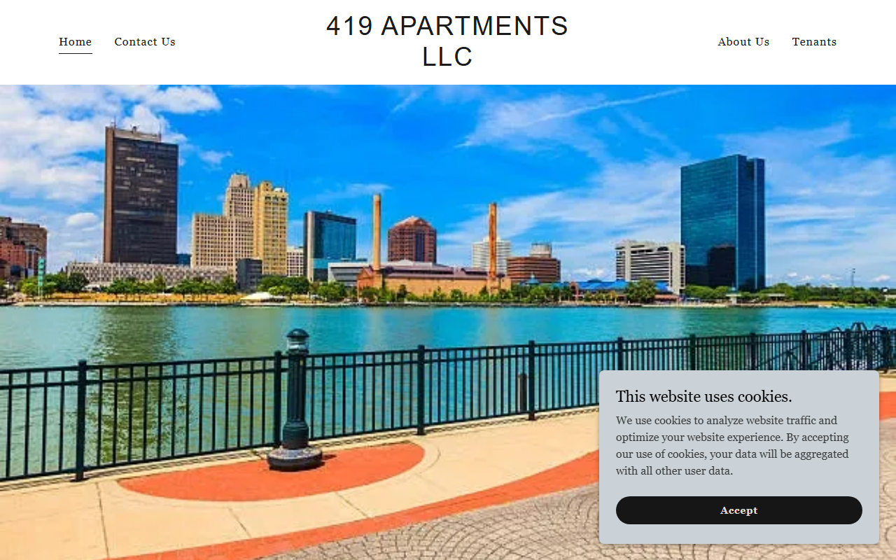 419apartments.com screenshot