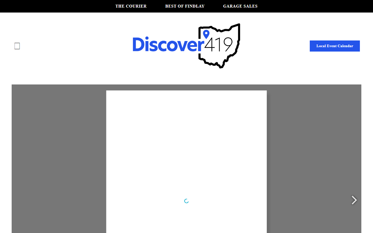 419discover.com screenshot