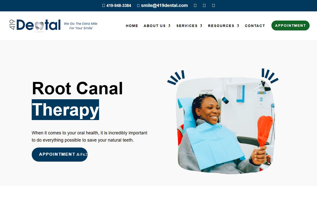 419endodontics.com screenshot