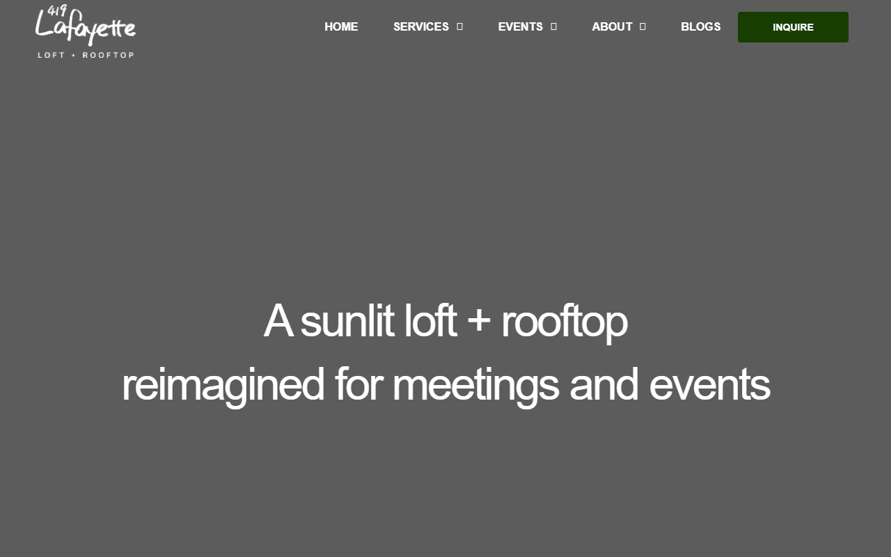 419lafayette.com screenshot