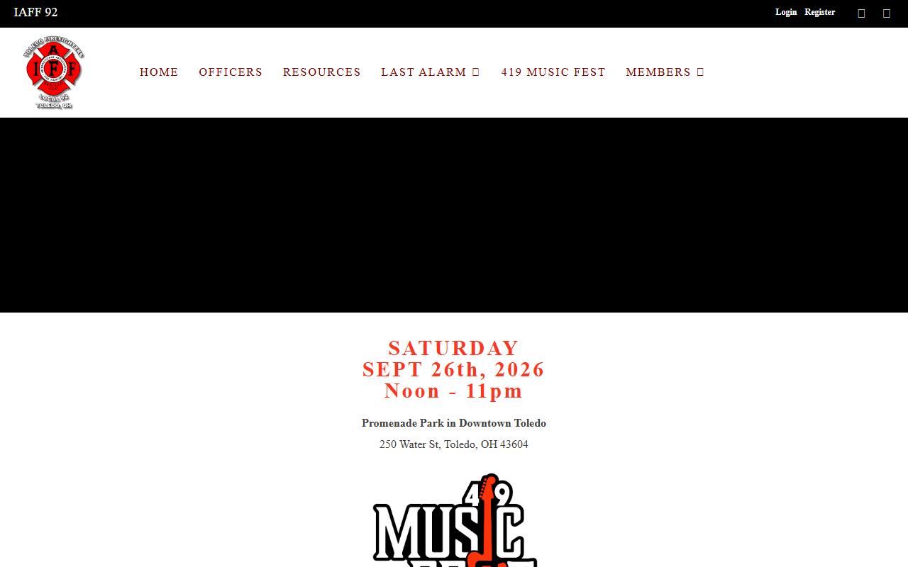 419musicfest.com screenshot