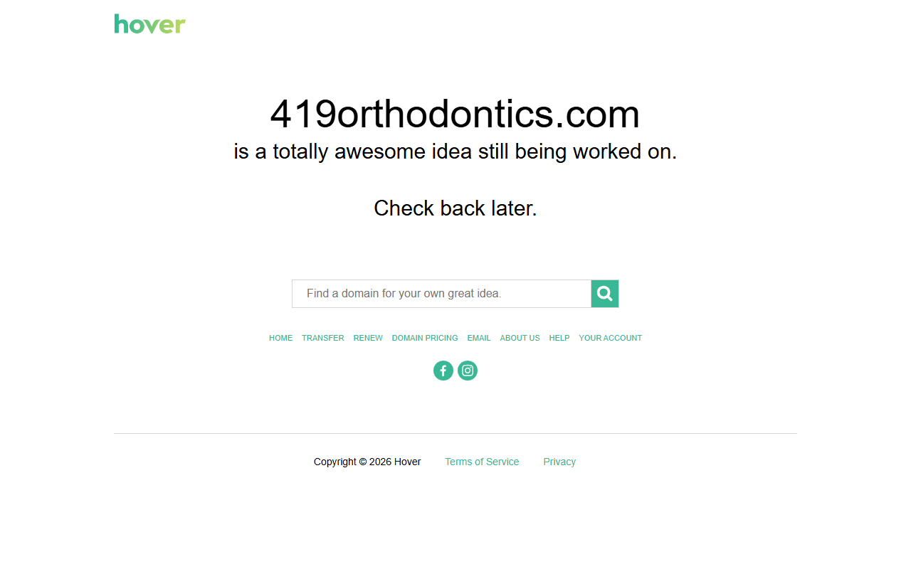 419orthodontics.com screenshot