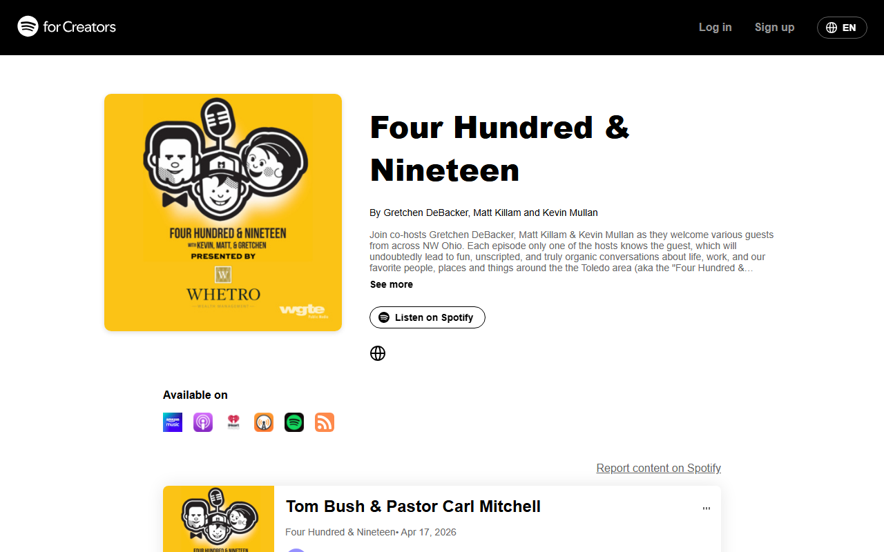 419podcast.com screenshot