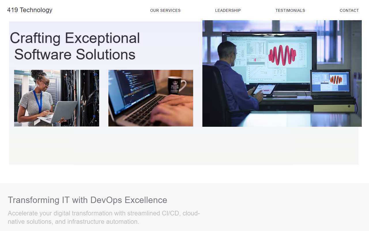 419technology.com screenshot