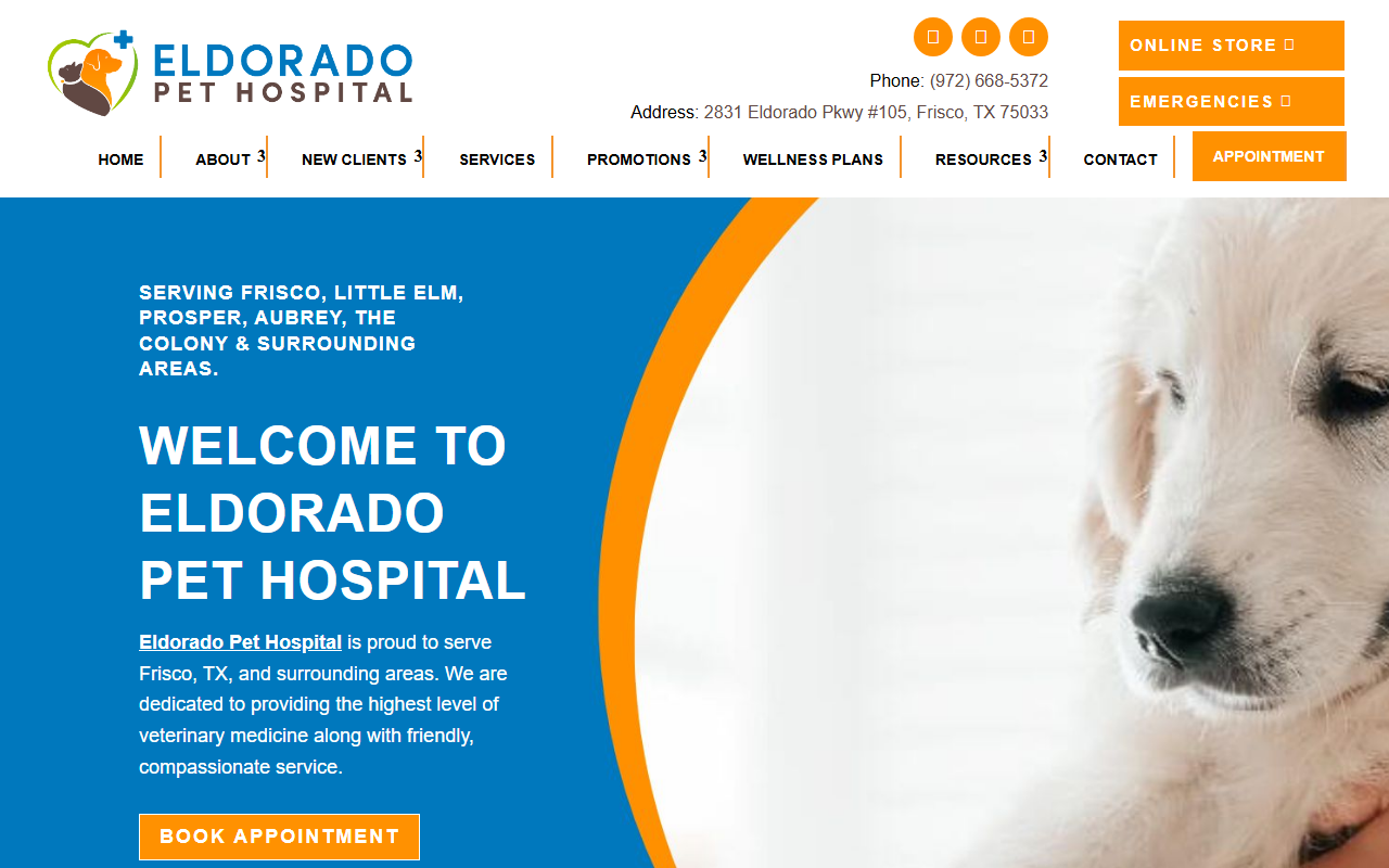 423pethospital.com screenshot
