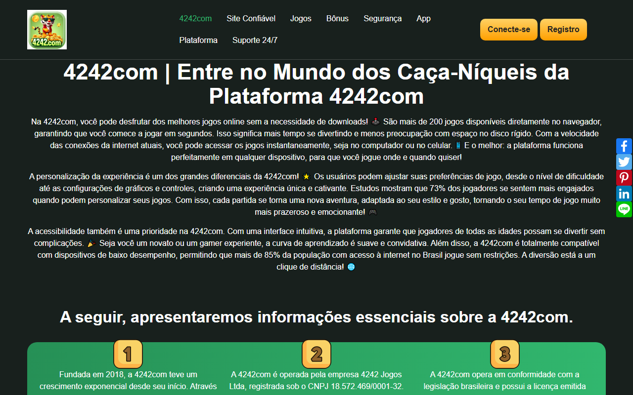 4242comlogin.com screenshot